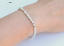 Charger l'image dans la galerie, Bracelet en argent massif 925/1000 - Maille Corde