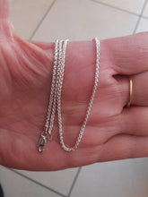 Charger l'image dans la galerie, Chaine en argent massif 925/1000 palmier spiga 1,6 mm