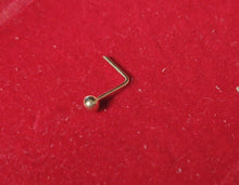 Charger l'image dans la galerie, Piercing de nez boule en or 18 carats - 750/1000