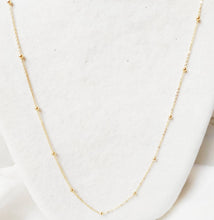 Charger l'image dans la galerie, Collier-chaine en or jaune massif 18 carats 750/1000 - maille boule