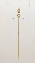 Charger l'image dans la galerie, Fine chaine en or jaune massif 18 carats 18K 750/1000 maille forçat légère