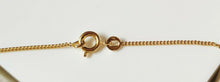 Charger l'image dans la galerie, Chaine or plaqué maille gourmette diamantée- plaqué or européen haute qualité