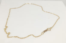 Charger l'image dans la galerie, Bracelet chaine de cheville en or massif 18 carats - maille singapour - 750/1000 - 18K