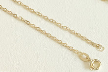 Charger l'image dans la galerie, Chaine en or jaune massif 18 carats 18K 750/1000 - maille forçat