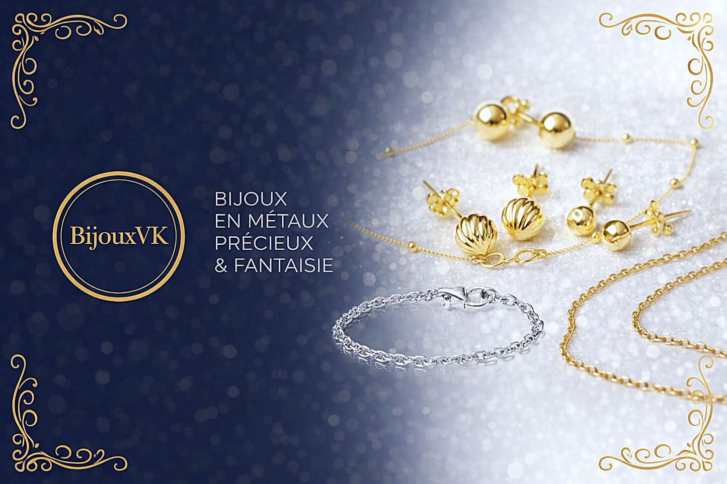 Ball bracelet in solid 18 carat gold - 750/1000 -18K