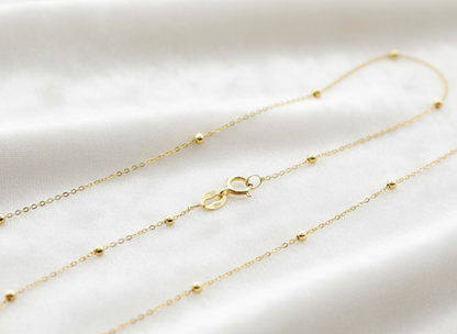 Ball bracelet in solid 18 carat gold - 750/1000 -18K