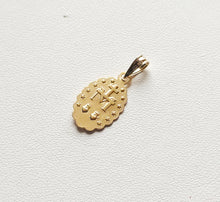Charger l&#39;image dans la galerie, Pendentif Médaille Vierge miraculeuse or jaune massif 18 carats 750/1000 18K - symbole religieux - avec écrin berlingot et sachet cadeau
