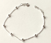 Charger l&#39;image dans la galerie, Bracelet boule réglable en argent 925
