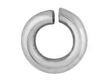 Load image into Gallery viewer, Split rings/end rings/round link rings - 18K 750/1000 white gold - French manufacture - findings for jewelry making
