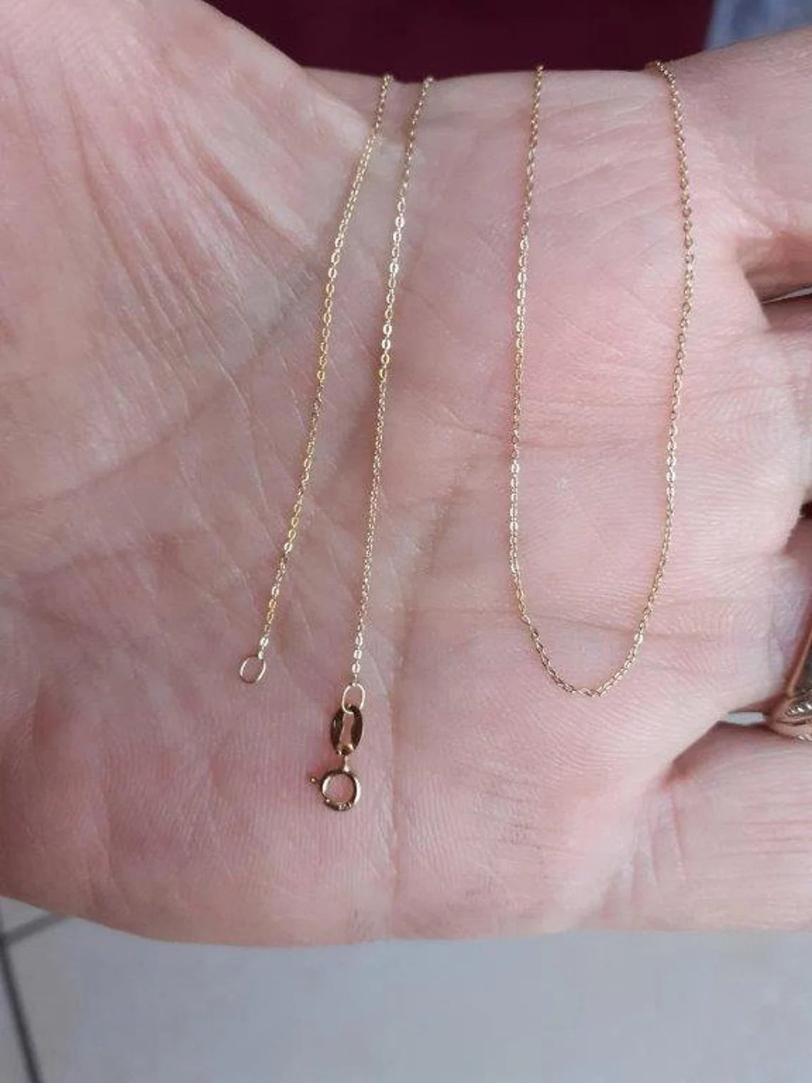 Chaine Tres Fine Or Chaîne Très Fine Plaqué Or Argent Happy