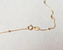 Charger l&#39;image dans la galerie, Chaine de cheville maille boule en or jaune massif 18 carats-750/1000

