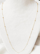 Charger l&#39;image dans la galerie, Collier-chaine en or jaune massif 18 carats 750/1000 - maille boule
