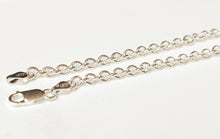 Load image into Gallery viewer, 925/1000 solid silver chain, 3.9 mm curb link
