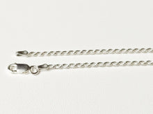 Load image into Gallery viewer, 925/1000 solid silver chain, 1.85 mm rope mesh
