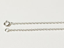 Load image into Gallery viewer, 925/1000 solid silver chain, 1.5 mm rope mesh

