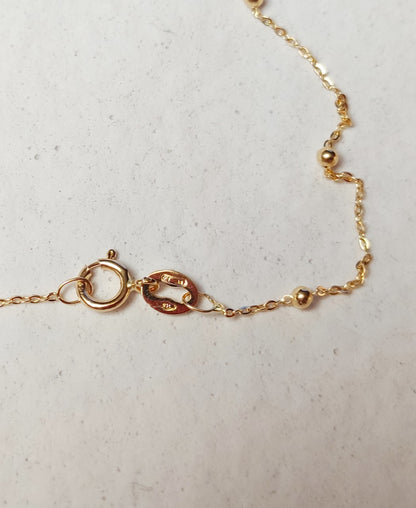 Ball bracelet in solid 18 carat gold - 750/1000 -18K