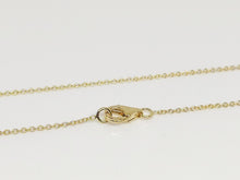 Load image into Gallery viewer, 18K 750/1000 solid yellow gold chain - round curb link
