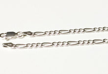 Load image into Gallery viewer, 925/1000 solid silver chain figaro mesh 3.1 mm
