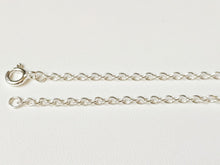 Load image into Gallery viewer, 925/1000 solid silver chain, 2.3 mm curb link
