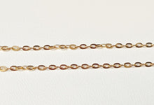 Charger l&#39;image dans la galerie, Chaine de cheville en or massif 18 carats maille forçat - 750/1000 - 18K - 1,7 mm
