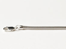 Load image into Gallery viewer, 925 sterling silver snake chain bracelet
