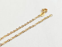 Charger l&#39;image dans la galerie, Chaine en or jaune massif 18 carats 18K 750/1000 - maille forçat
