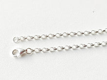 Load image into Gallery viewer, 925 solid silver chain, 2.5 mm jaseron mesh
