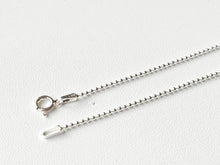 Charger l&#39;image dans la galerie, Chaine en argent massif 925 - maille boule 1,2 mm

