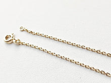 Charger l&#39;image dans la galerie, Chaine en or plaqué maille forçat diamantée - plaqué or européen haute qualité
