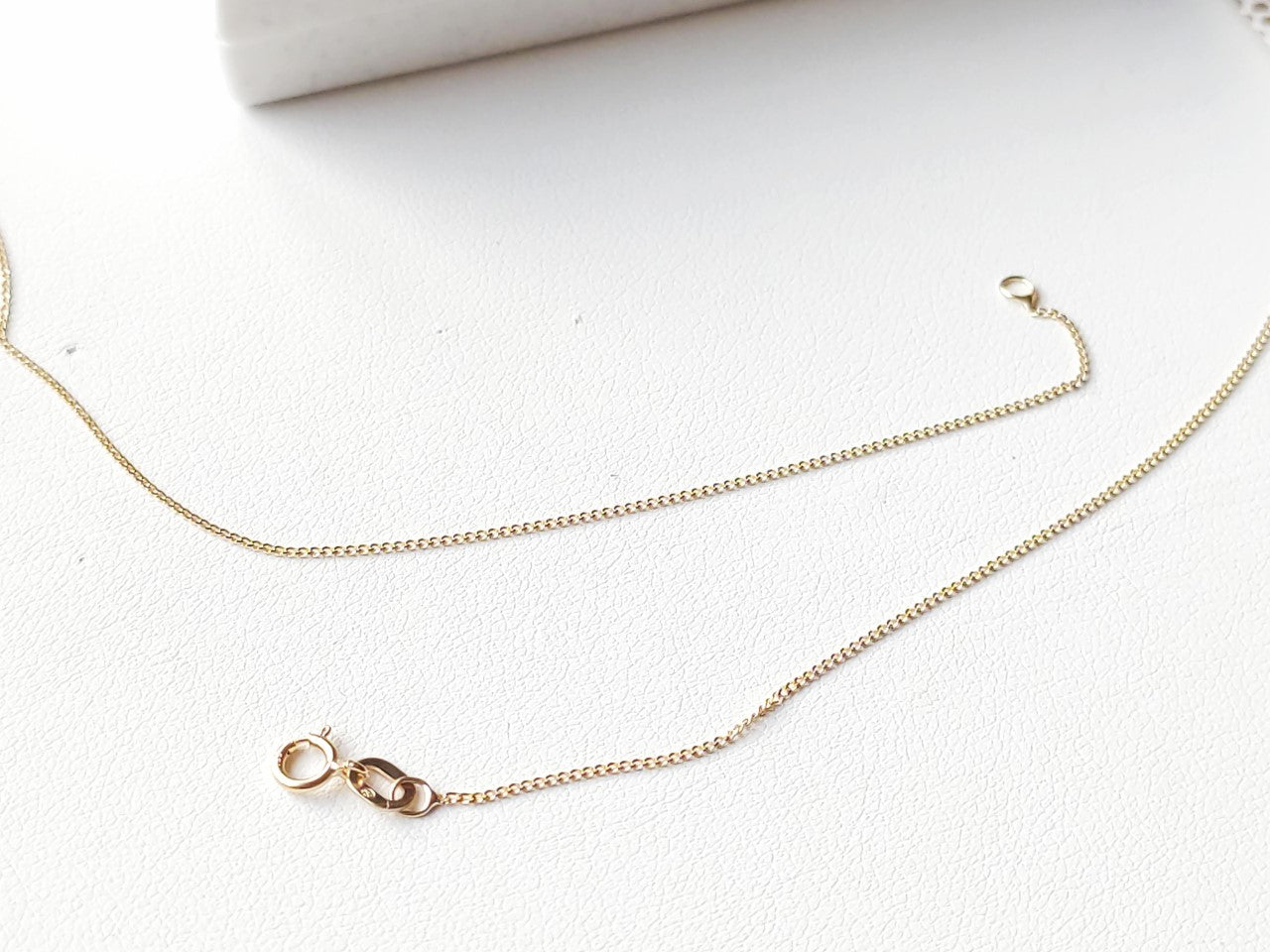 Fine chaine or jaune massif 18 carats 750/1000 maille