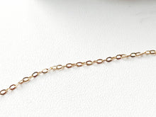 Charger l&#39;image dans la galerie, Chaine en or jaune massif 18 carats 18K 750/1000 - maille forçat
