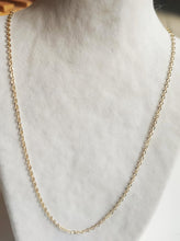 Charger l&#39;image dans la galerie, Chaine en or jaune massif 18 carats 18K 750/1000 - maille forçat

