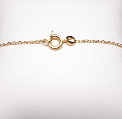 Gold plated chain with diamond-cut curb link - high quality European gold plated
